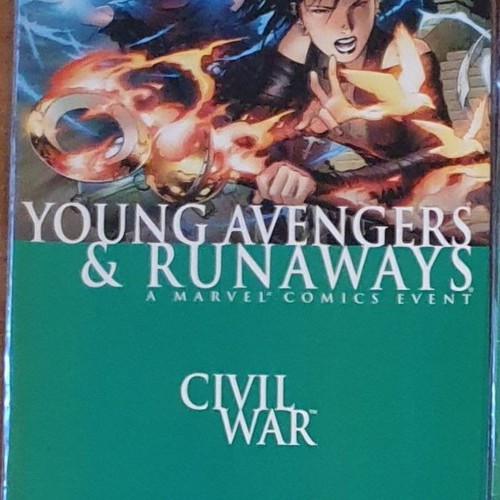 Marvel Comics Civil War Young Avengers & Runaways 2006 used