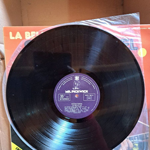 Sacha Distel La Belle Vie vinyl used, LP, compilation, reissue
