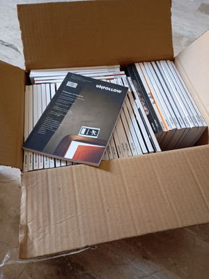 Unfollow magazines new, complete set of 53 issues