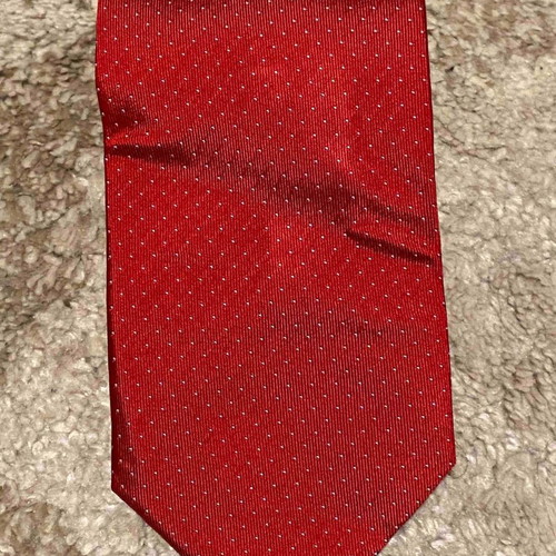 Tie No 76 like new, red Oxford Company