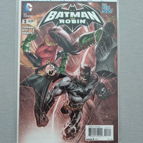 Batman and Robin #3 comic book like new, English paperback