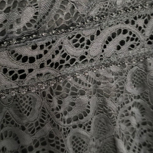 Black lace dress new, cloche silhouette, elegant back detail