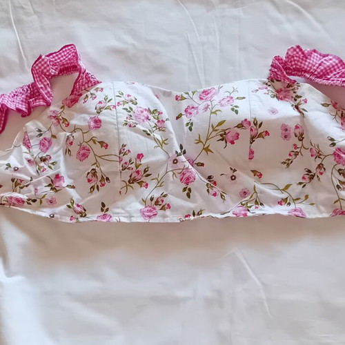 Karavan Clothing Floral Crop Top Corset like new, one size