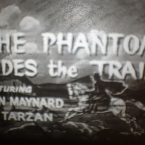 The Phantom Rides The Trail Super 8mm sound film like new