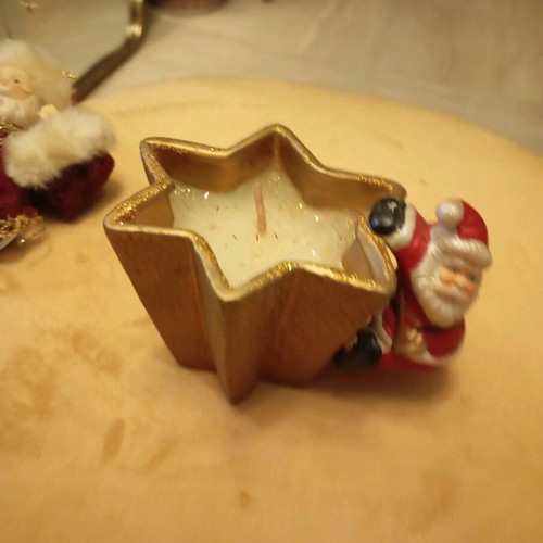 Christmas candle new