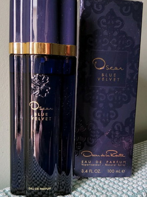 Oscar de la Renta Blue Velvet 100ml EDP women's perfume used