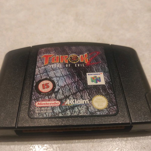 N64 Turok in good condition