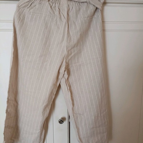 Pink Woman pants new, summer, size medium, beige