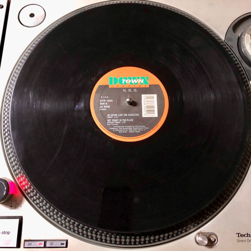 N.R.G. Feel The Fury Remix EP vinyl used, electronic