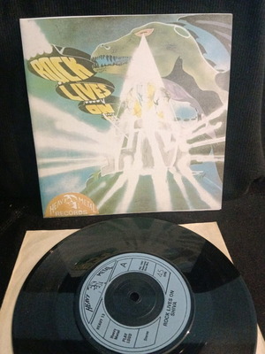 Shiva Rock Lives On vinyl like new, metal
