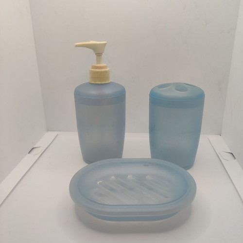 Bathroom set for soap like new