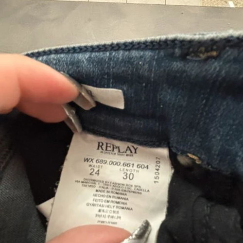 Replay Skinny Jeans like new, very stretchy, blue