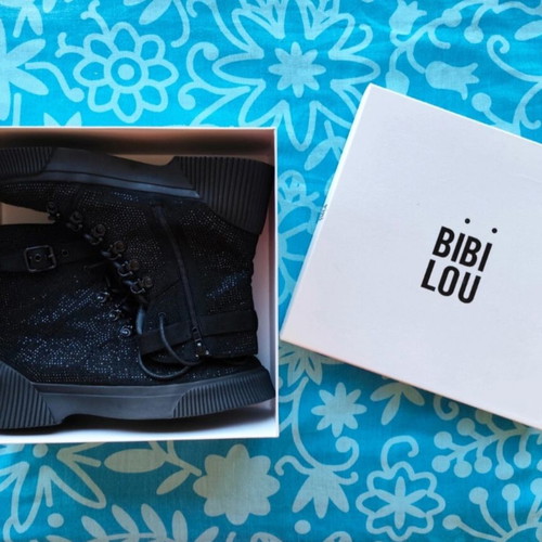 Bibi Lou ankle boots like new, size 40, black