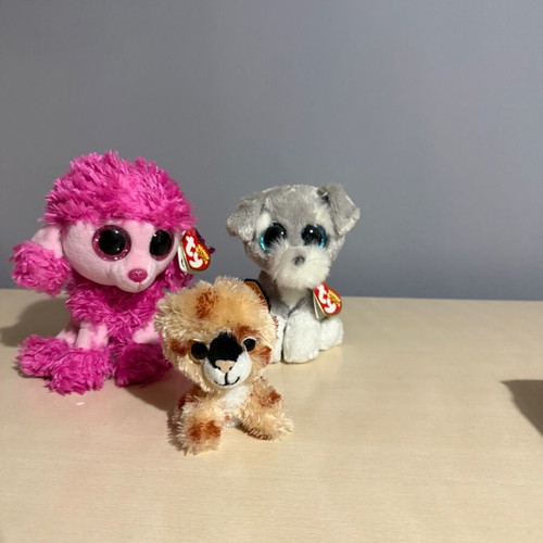 TY Beanie Boos plush dogs like new