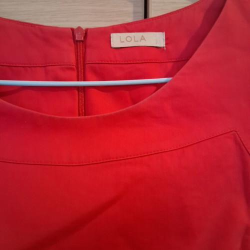 Lola custom made red dress like new, sizes M and L
