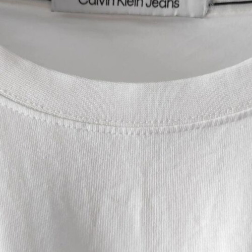 Calvin Klein Jeans white T-shirt L, oversized fit