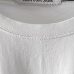 Calvin Klein Jeans white T-shirt L, oversized fit