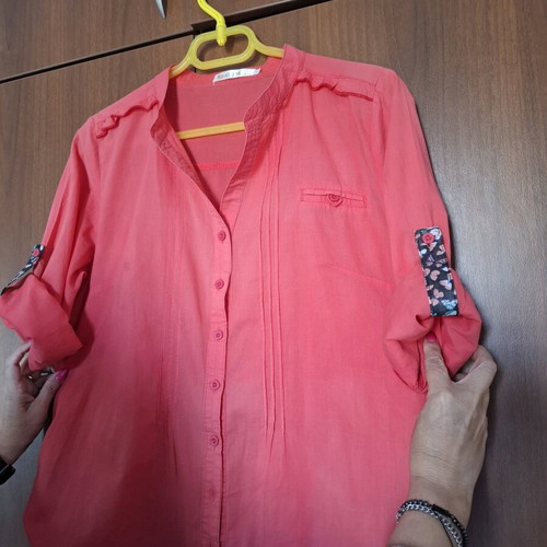 Beauty Fashion shirt orange, like new, size L