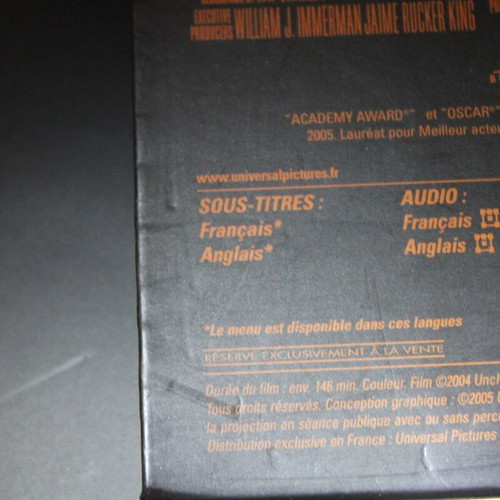 Ray Charles biography DVD like new
