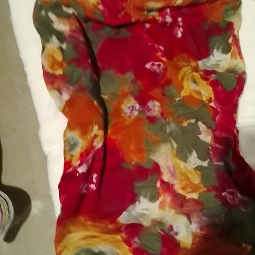 Sisley blouse top like new, size L, multicolor