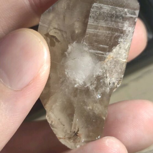 Smoky quartz new from Penteli