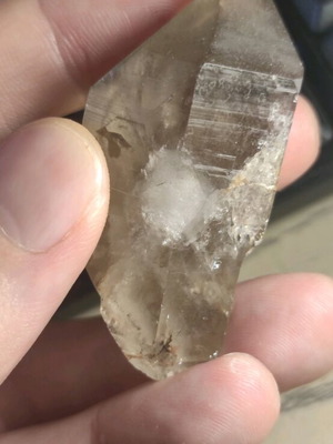 Smoky quartz new from Penteli