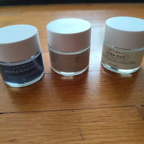 Empty Oriflame cream jars like new