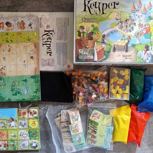 Keyper board game used
