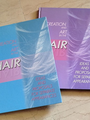 Hairdressing catalogs used, Creation and Art in the Hair, 2 volumes