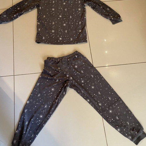 C&A Girls' Pajama Set Size 152 Like New, Velour Fabric