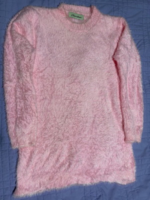 Pink shirt like new, size S, 3/4 sleeves with soft texture