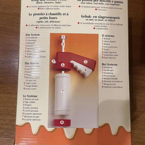 Cookie making set new with many shape accessories
