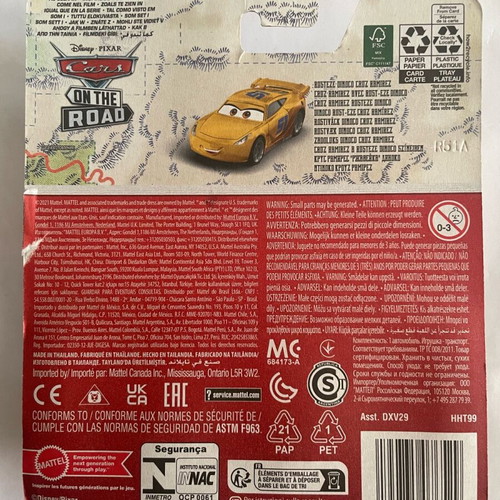 Disney Cars Dinoco Cruz Ramirez toy car Mattel new, sealed