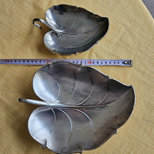 Silver-plated trays used, made in Germany