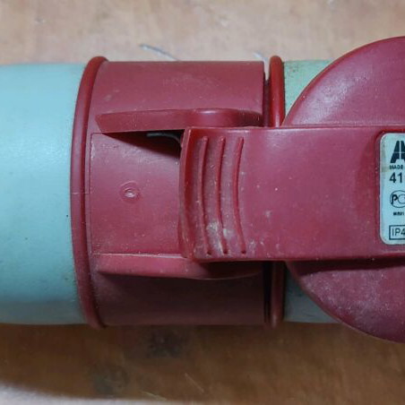 Industrial three-phase plug set ABB new