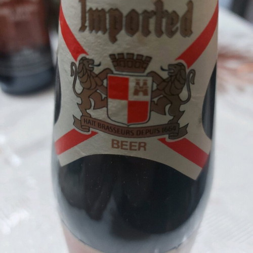 Vintage Kronenbourg bottle closed collectible 80s like new