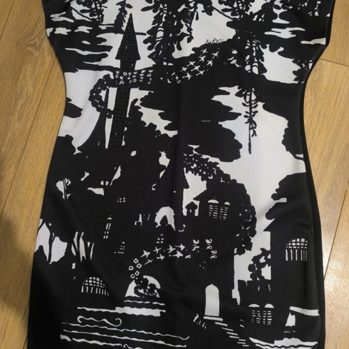 Angel Eye dress black and white, size L