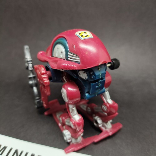 Power Workbot 1994 figure used, wind-up toy inspired by Power Rangers