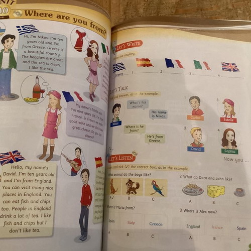 The Magic Ball Junior A coursebook new
