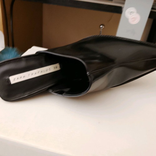 Zara black pumps size 39 new