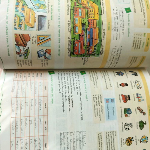 Prepadelf A1 French book used with notes and exercise answers