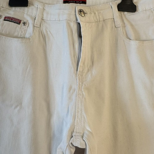 H&L white stretch jeans trousers, size 44