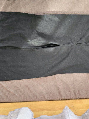 Women's black pants like new, size M 38 10