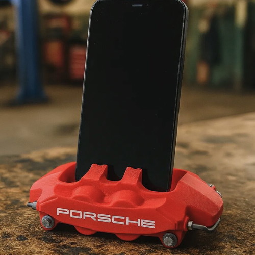 Porsche BrakeDock 3D Phone Stand new, brake caliper design