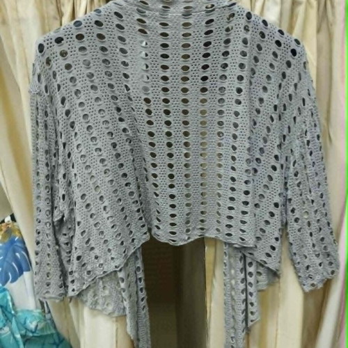 Bolero jacket MX4552 cotton 100% beige one size new
