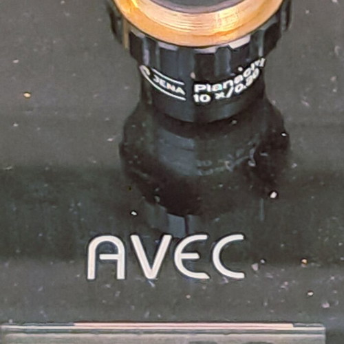 Carl Zeiss Jena Planachromat 10x/0.20 microscope objective lens