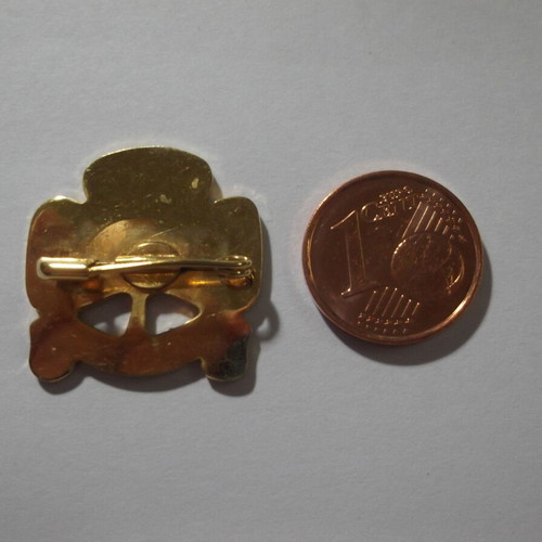 Greek Scouts Pin new, gold color with rising phoenix emblem