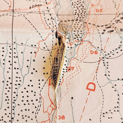 British Military Map Doiran 1918 used, World War I