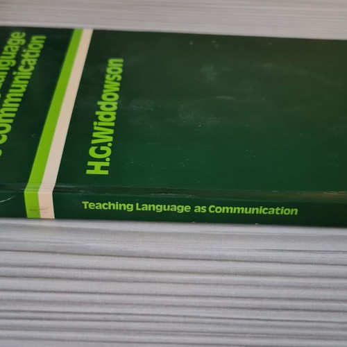 Teaching Language as Communication educational book used in English