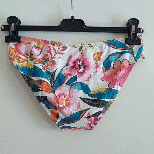 Bikini bottom, size Small, floral pattern